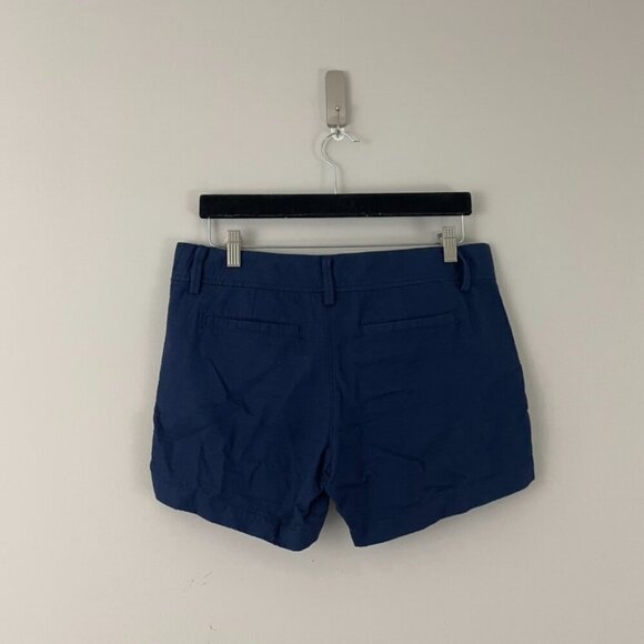Lilly Pulitzer The Callahan Cotton Shorts in True Navy Size 6 - Picture 2 of 5